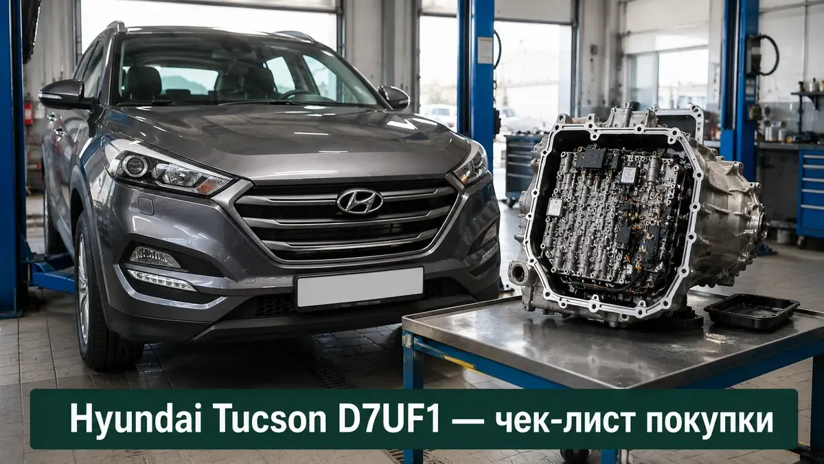Hyundai Tucson 1.6 T-GDI с пробегом: что с коробкой D7UF1, на что смотреть