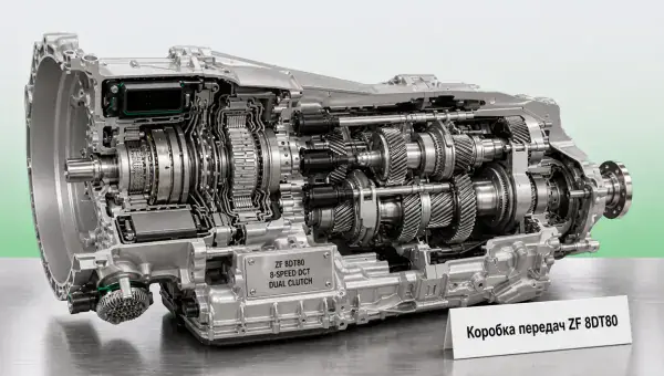 Ремонт коробки передач ZF 8DT80 (DCT) в VIP АКПП — DCT