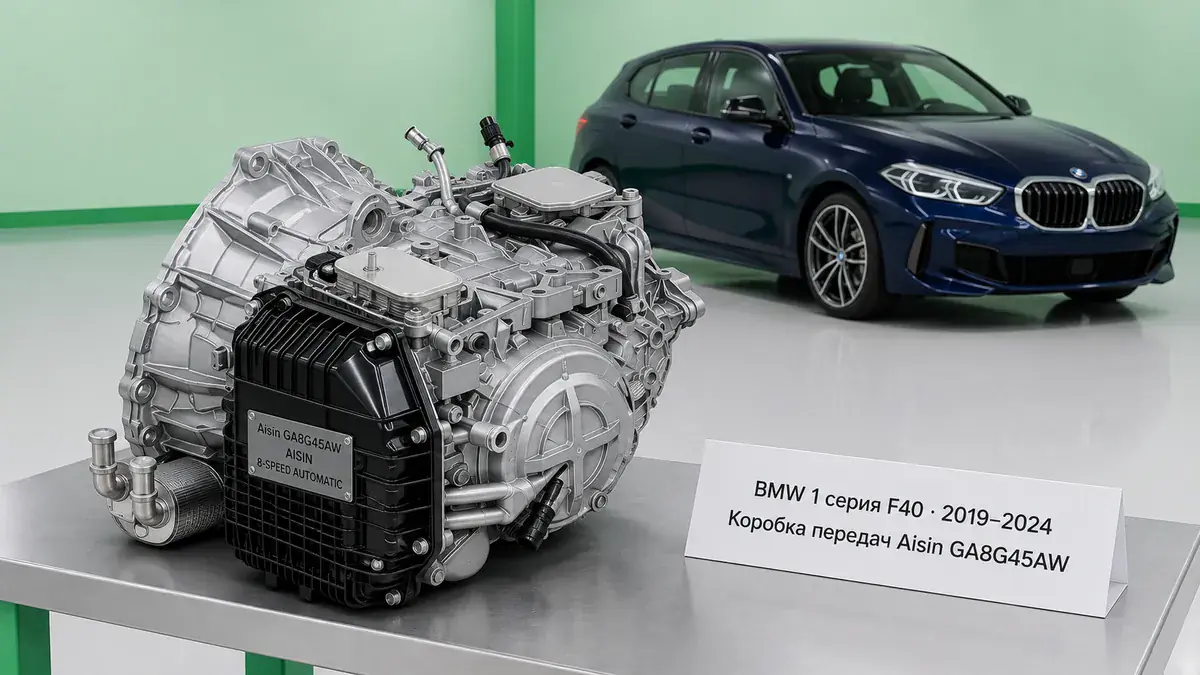 Ремонт КПП BMW BMW 1 серия F40 | VIP АКПП Ремонт коробки передач BMW BMW 1 серия F40 (2019–2024) в Санкт-Петербурге — Aisin GA8G45AW / Getrag 7DCT300 (GD7F32AG), диагностика бесплатно, гарантия 12 месяцев