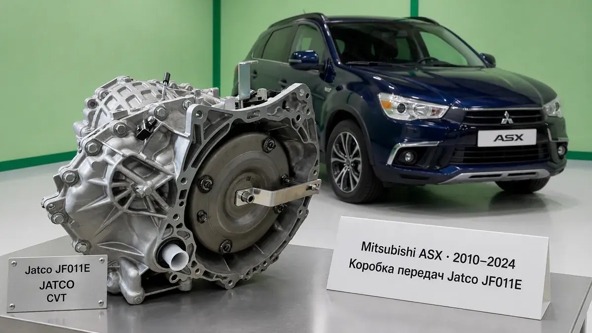 Ремонт КПП Mitsubishi Mitsubishi ASX | VIP АКПП Ремонт коробки передач Mitsubishi Mitsubishi ASX (2010–2024) в Санкт-Петербурге — Jatco JF011E / Mitsubishi INVECS-III (F1CJB) / 5MT, диагностика бесплатно, гарантия 12 месяцев