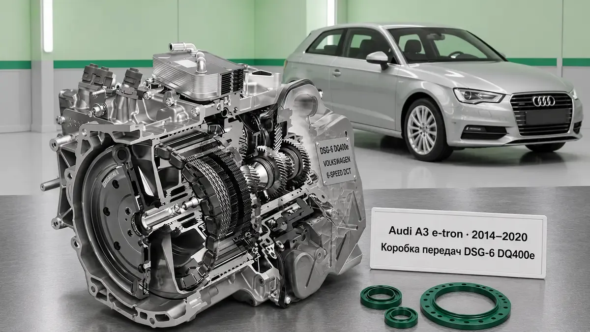 Ремонт КПП Audi A3 e-tron | VIP АКПП Ремонт коробки передач Audi A3 e-tron (2014–2020) в Санкт-Петербурге — DSG-6 DQ400e (0DD), диагностика бесплатно, гарантия 12 месяцев