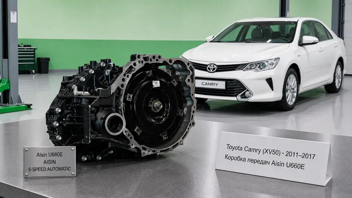 Ремонт КПП Toyota Toyota Camry (XV50) | VIP АКПП Ремонт коробки передач Toyota Toyota Camry (XV50) (2011–2017) в Санкт-Петербурге — Aisin U660E / Aisin U760E, диагностика бесплатно, гарантия 12 месяцев