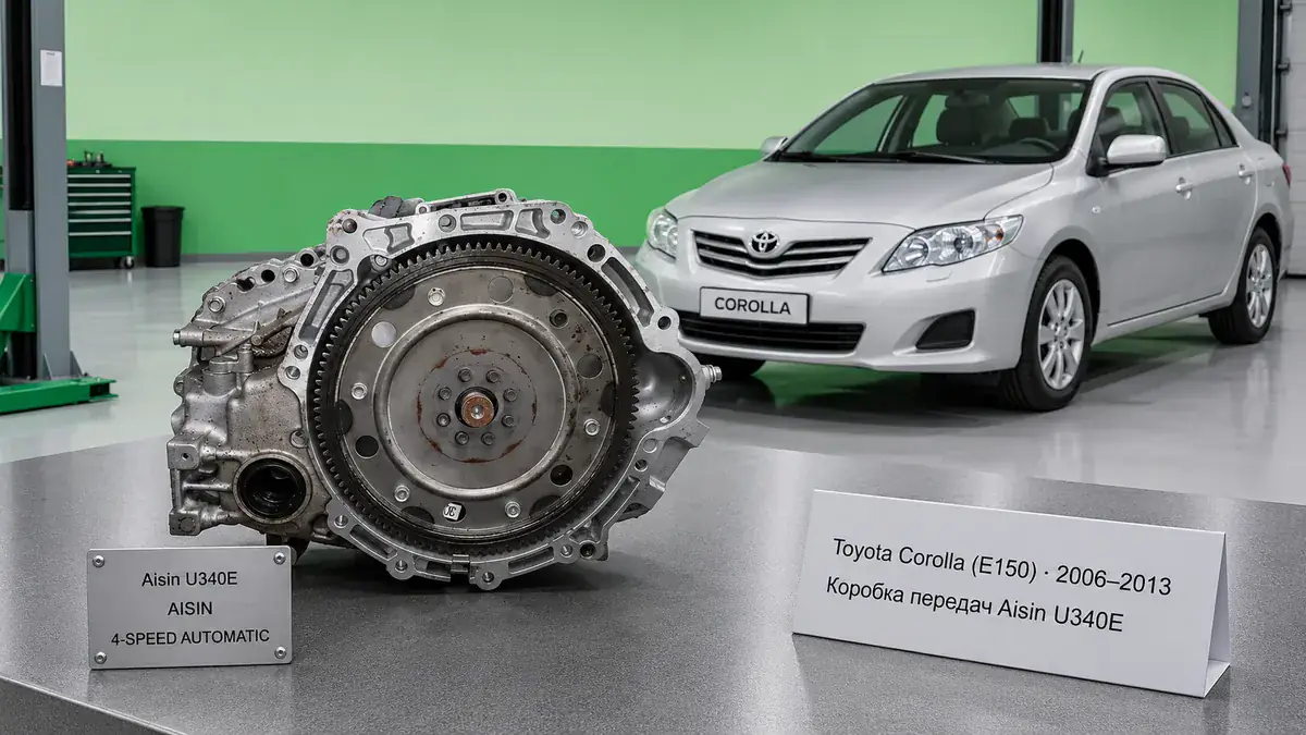 Ремонт КПП Toyota Toyota Corolla (E150) | VIP АКПП Ремонт коробки передач Toyota Toyota Corolla (E150) (2006–2013) в Санкт-Петербурге — Aisin U340E / Aisin K310 / C59, диагностика бесплатно, гарантия 12 месяцев