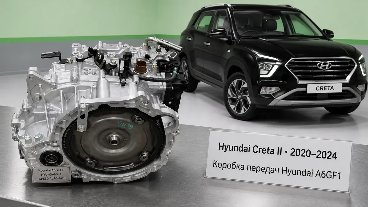 Ремонт КПП Hyundai Creta II | VIP АКПП Ремонт коробки передач Hyundai Creta II (2020–2024) в Санкт-Петербурге — Hyundai A6GF1 / Hyundai-Kia Gamma IVT, диагностика бесплатно, гарантия 12 месяцев