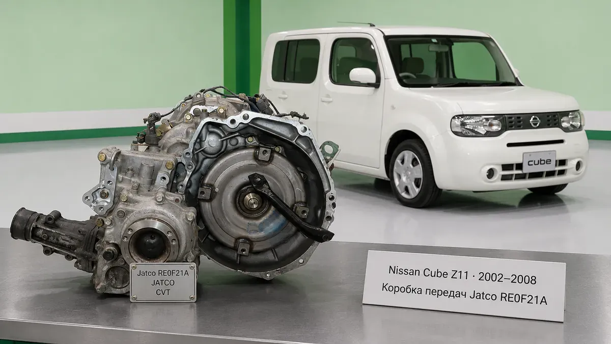 Ремонт КПП Nissan Cube Z11 | VIP АКПП Ремонт коробки передач Nissan Cube Z11 (2002–2008) в Санкт-Петербурге — Jatco RE0F21A / Jatco JF009E, диагностика бесплатно, гарантия 12 месяцев
