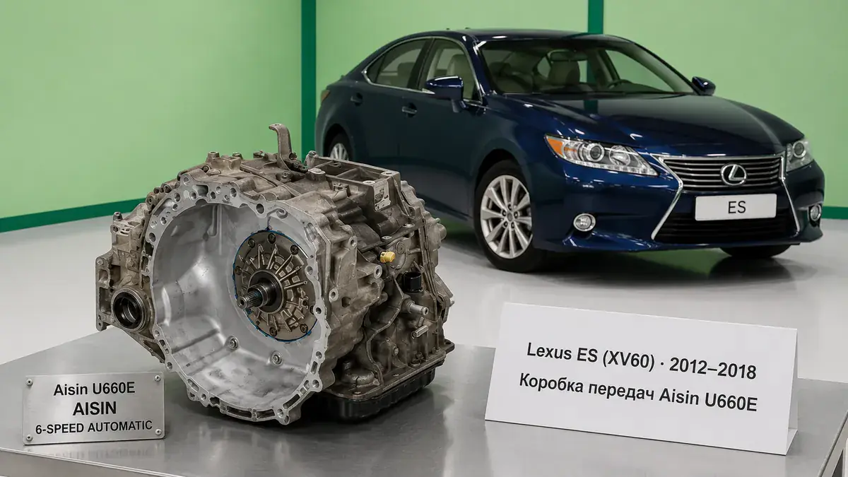Ремонт КПП Lexus Lexus ES (XV60) | VIP АКПП Ремонт коробки передач Lexus Lexus ES (XV60) (2012–2018) в Санкт-Петербурге — Aisin U660E / Aisin K114, диагностика бесплатно, гарантия 12 месяцев