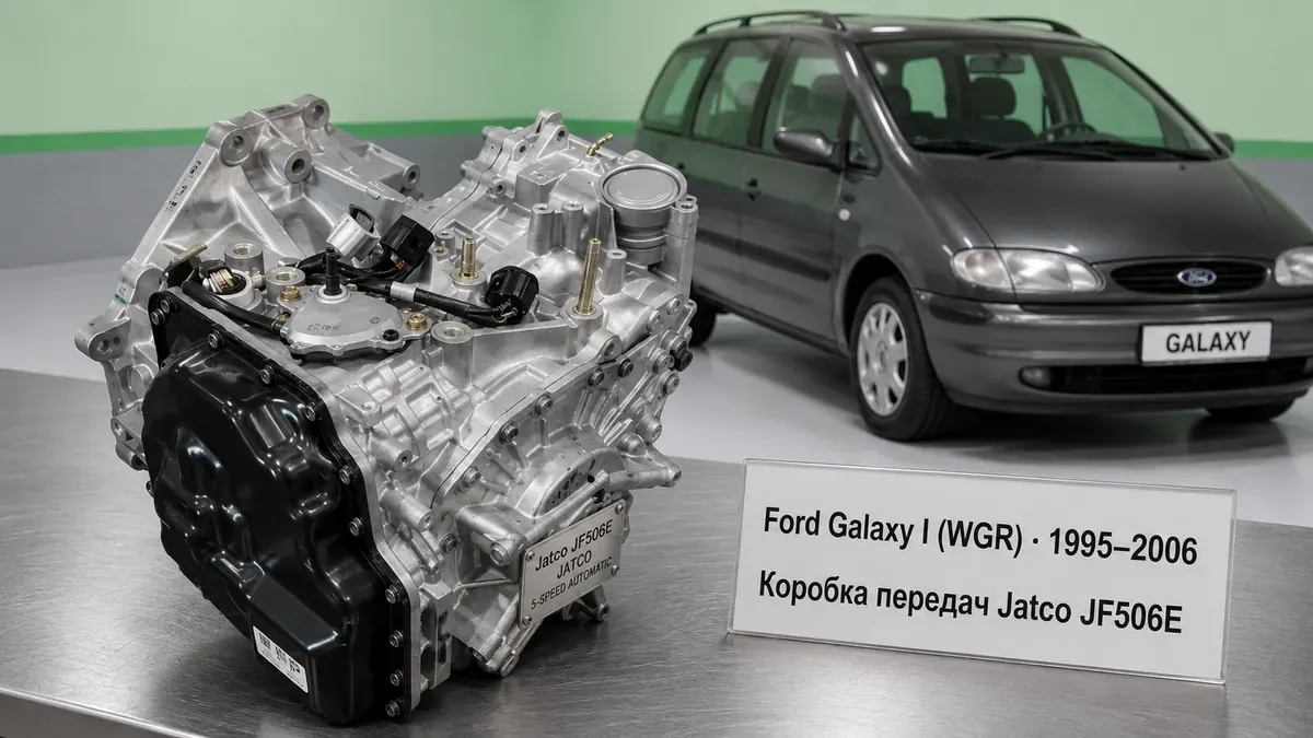 Ремонт КПП Ford Galaxy I (WGR) | VIP АКПП Ремонт коробки передач Ford Galaxy I (WGR) (1995–2006) в Санкт-Петербурге — Jatco JF506E (09A), диагностика бесплатно, гарантия 12 месяцев