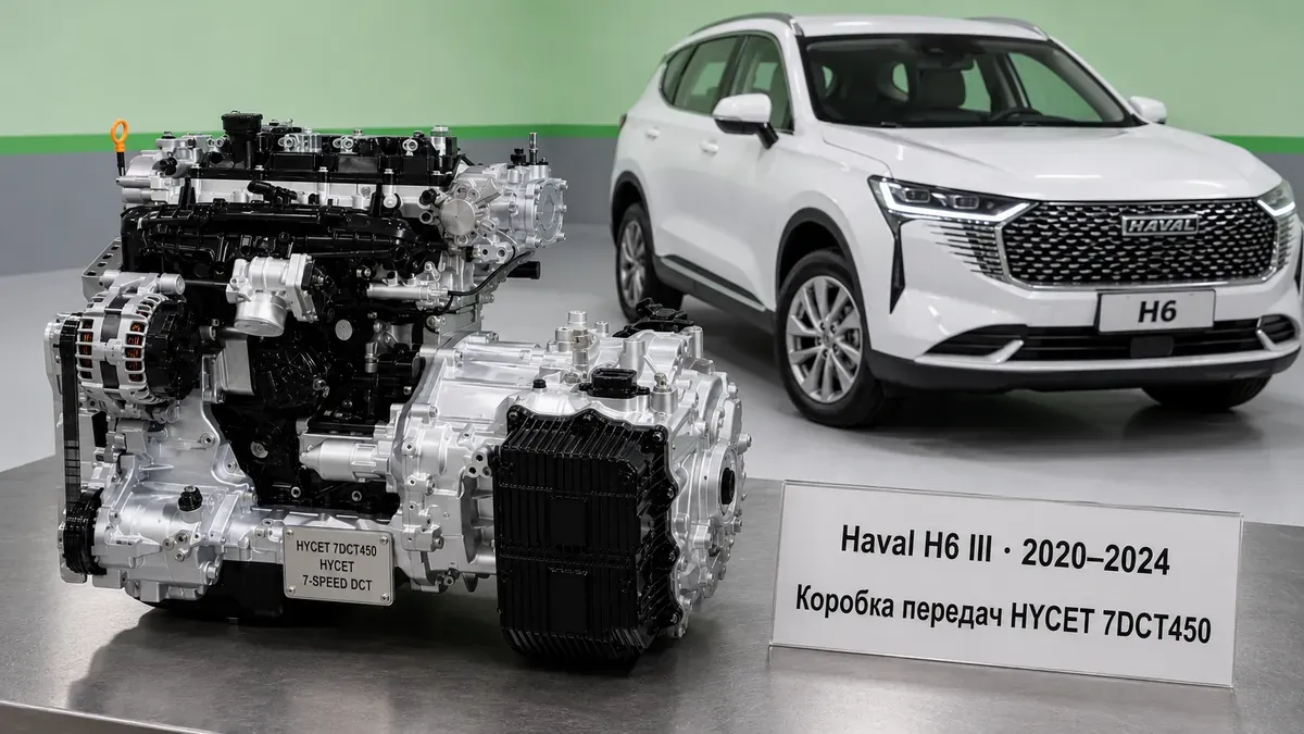 Ремонт КПП Haval Haval H6 III | VIP АКПП Ремонт коробки передач Haval Haval H6 III (2020–2024) в Санкт-Петербурге — HYCET 7DCT450, диагностика бесплатно, гарантия 12 месяцев