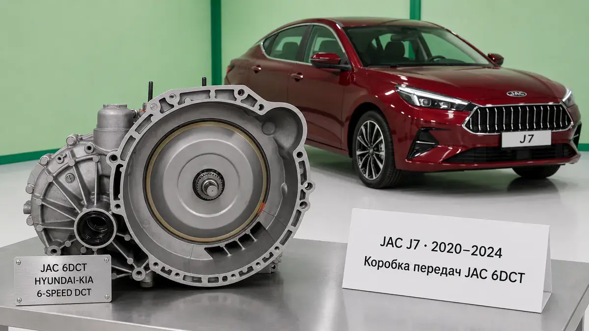 Ремонт КПП JAC JAC J7 | VIP АКПП Ремонт коробки передач JAC JAC J7 (2020–2024) в Санкт-Петербурге — JAC 6DCT (DCT300) / Bosch CVT, диагностика бесплатно, гарантия 12 месяцев