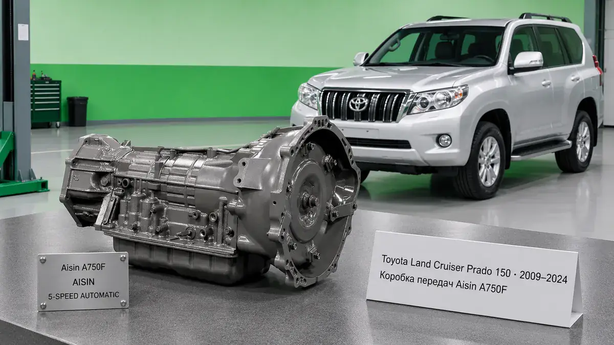 Ремонт КПП Toyota Toyota Land Cruiser Prado 150 | VIP АКПП Ремонт коробки передач Toyota Toyota Land Cruiser Prado 150 (2009–2024) в Санкт-Петербурге — Aisin A750F / Aisin AC60F / Aisin A760F, диагностика бесплатно, гарантия 12 месяцев
