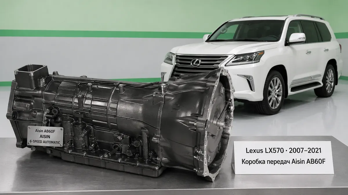 Ремонт КПП Lexus LX570 | VIP АКПП Ремонт коробки передач Lexus LX570 (2007–2021) в Санкт-Петербурге — Aisin AB60F / Aisin Direct Shift-8 (UA80F), диагностика бесплатно, гарантия 12 месяцев