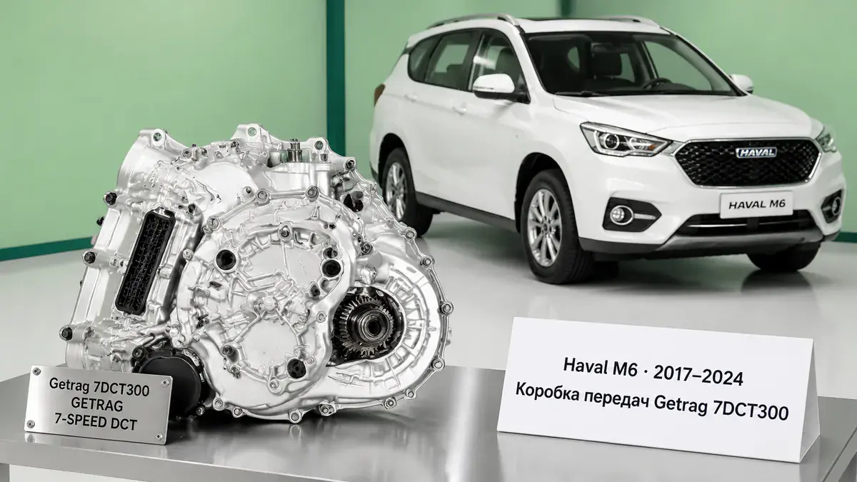 Ремонт КПП Haval Haval M6 | VIP АКПП Ремонт коробки передач Haval Haval M6 (2017–2024) в Санкт-Петербурге — Getrag 7DCT300 / GW-6MT, диагностика бесплатно, гарантия 12 месяцев