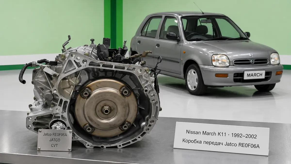Ремонт КПП Nissan March K11 | VIP АКПП Ремонт коробки передач Nissan March K11 (1992–2002) в Санкт-Петербурге — Jatco RE0F06A, диагностика бесплатно, гарантия 12 месяцев