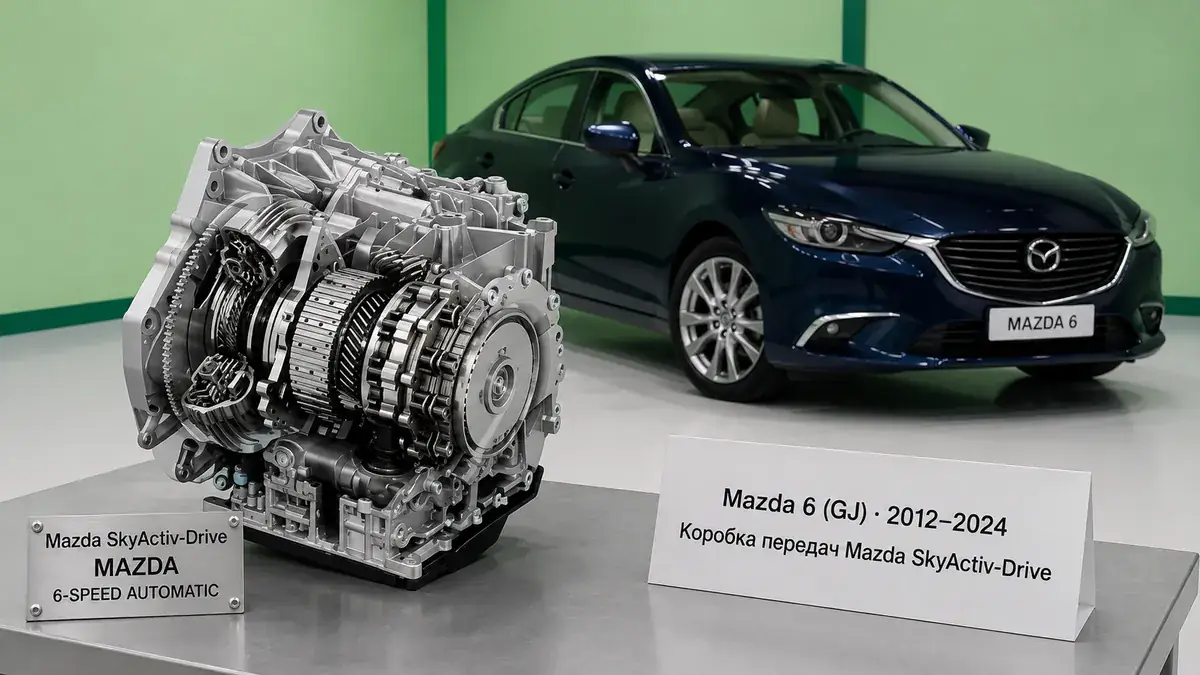 Ремонт КПП Mazda Mazda 6 (GJ) | VIP АКПП Ремонт коробки передач Mazda Mazda 6 (GJ) (2012–2024) в Санкт-Петербурге — Mazda SkyActiv-Drive (FW6AEL) / SkyActiv-MT, диагностика бесплатно, гарантия 12 месяцев