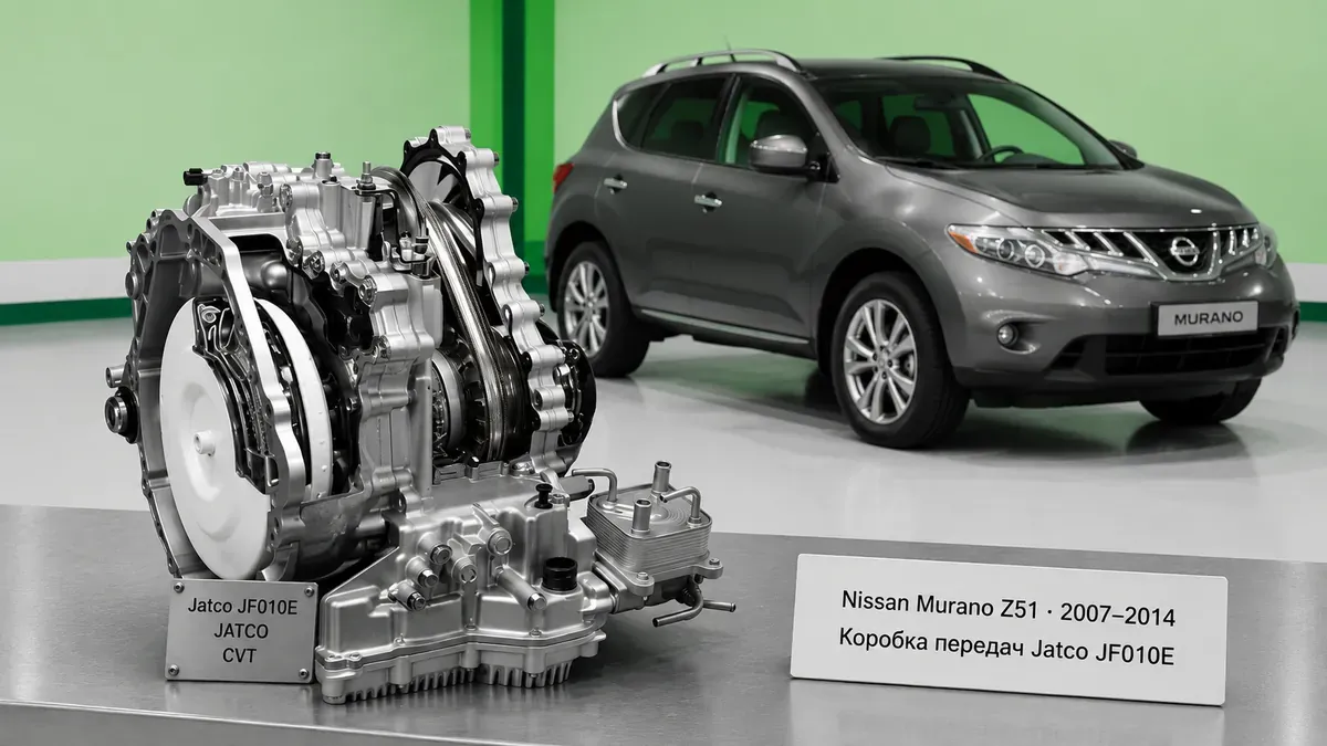 Ремонт КПП Nissan Murano Z51 | VIP АКПП Ремонт коробки передач Nissan Murano Z51 (2007–2014) в Санкт-Петербурге — Jatco JF010E (RE0F09A), диагностика бесплатно, гарантия 12 месяцев