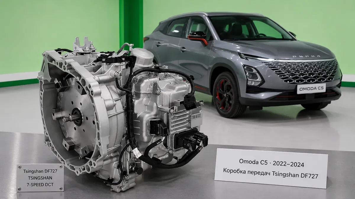 Ремонт КПП OMODA OMODA C5 | VIP АКПП Ремонт коробки передач OMODA OMODA C5 (2022–2024) в Санкт-Петербурге — Getrag 7DCT280 (DCT250) / Punch CVT25, диагностика бесплатно, гарантия 12 месяцев