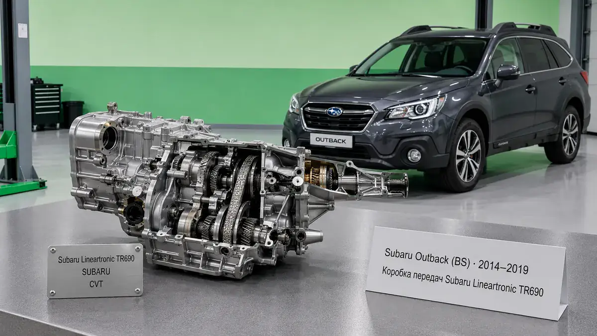 Ремонт КПП Subaru Subaru Outback (BS) | VIP АКПП Ремонт коробки передач Subaru Subaru Outback (BS) (2014–2019) в Санкт-Петербурге — Subaru Lineartronic TR690, диагностика бесплатно, гарантия 12 месяцев