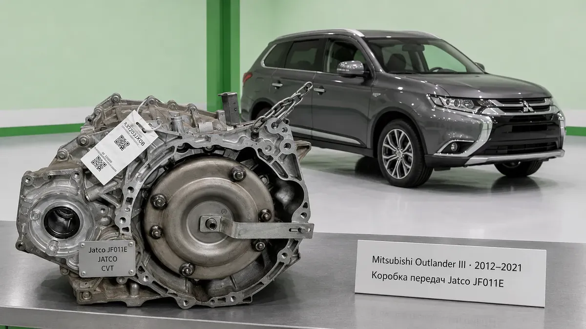 Ремонт КПП Mitsubishi Mitsubishi Outlander III | VIP АКПП Ремонт коробки передач Mitsubishi Mitsubishi Outlander III (2012–2024) в Санкт-Петербурге — Jatco JF011E / Aisin TF-81SC (F1C1A) / PHEV S-AWC e-CVT, диагностика бесплатно, гарантия 12 месяцев