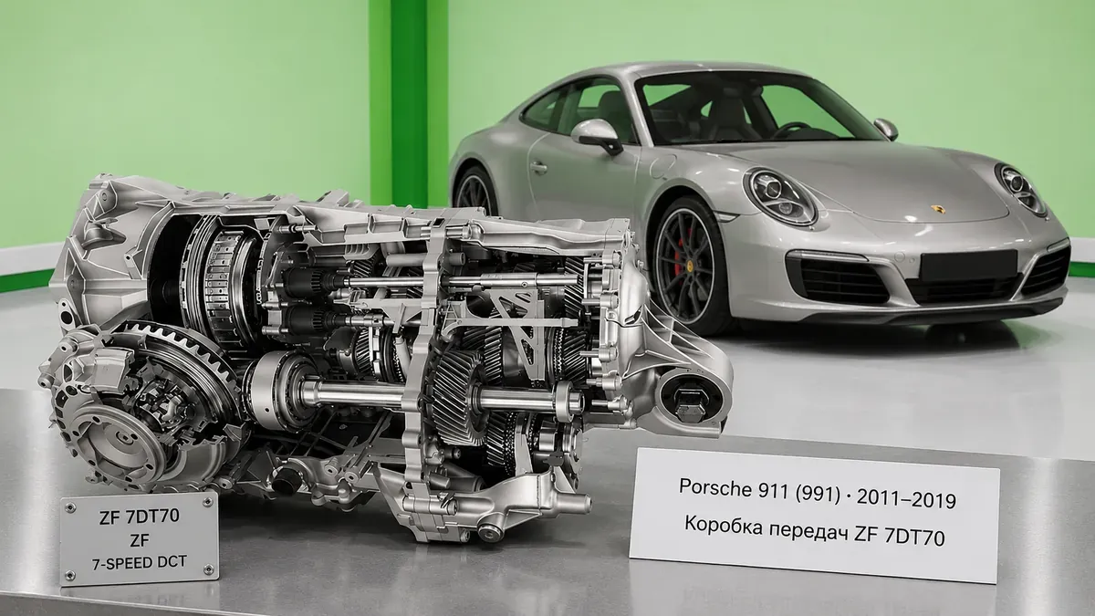 Ремонт КПП Porsche 911 (991) | VIP АКПП Ремонт коробки передач Porsche 911 (991) (2011–2019) в Санкт-Петербурге — ZF 7DT70 (PDK ZF G7DK), диагностика бесплатно, гарантия 12 месяцев
