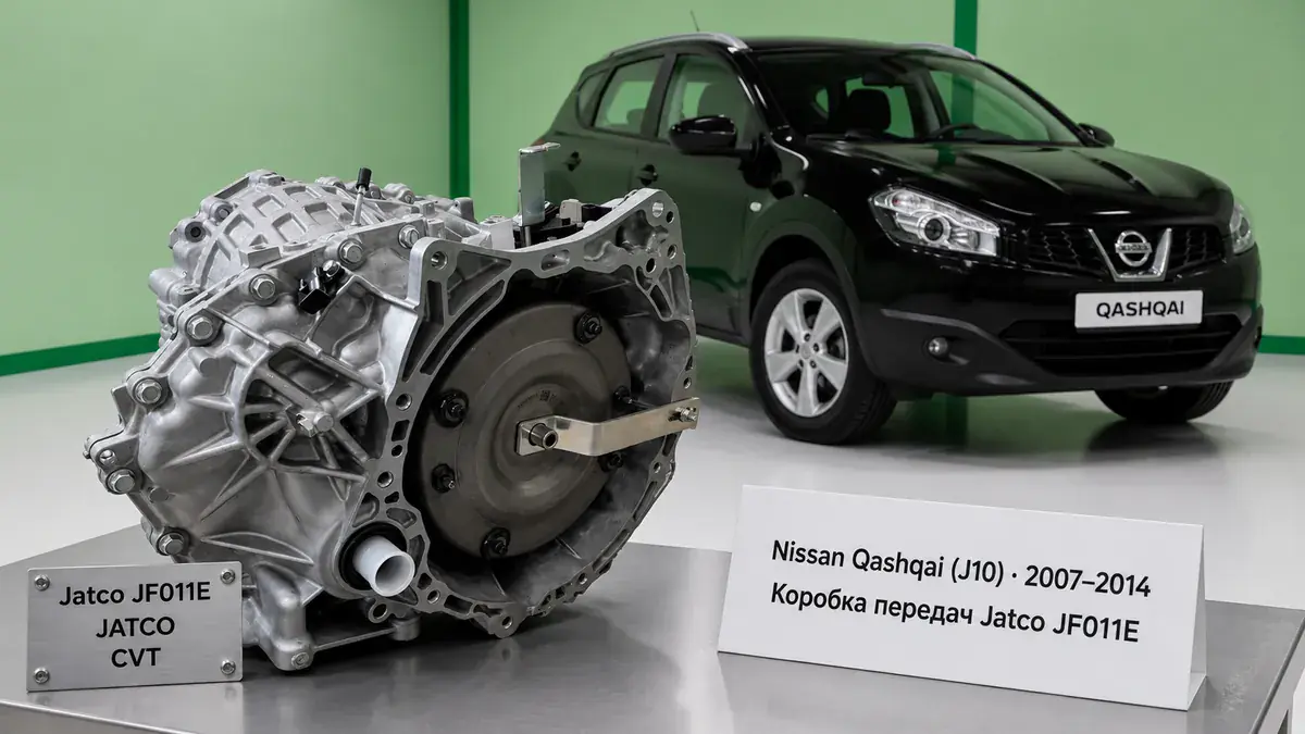 Ремонт КПП Nissan Nissan Qashqai (J10) | VIP АКПП Ремонт коробки передач Nissan Nissan Qashqai (J10) (2007–2014) в Санкт-Петербурге — Jatco JF011E / 6MT, диагностика бесплатно, гарантия 12 месяцев