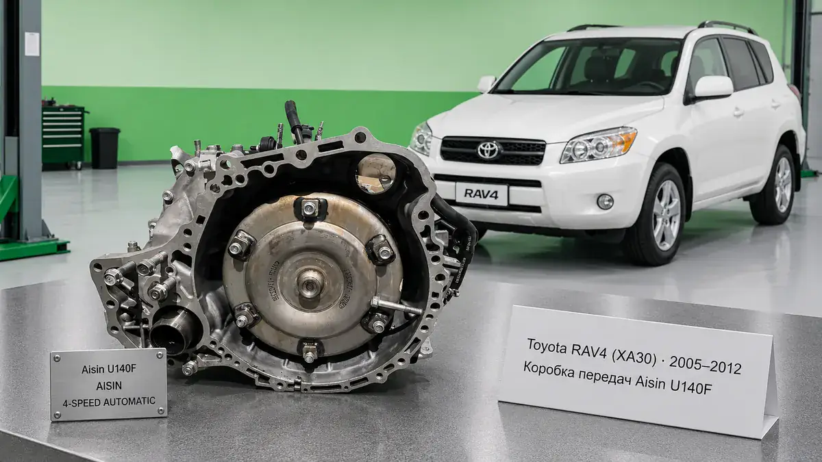 Ремонт КПП Toyota Toyota RAV4 (XA30) | VIP АКПП Ремонт коробки передач Toyota Toyota RAV4 (XA30) (2005–2012) в Санкт-Петербурге — Aisin U140F (4AT) / U241E / Aisin U151F / E351F, диагностика бесплатно, гарантия 12 месяцев