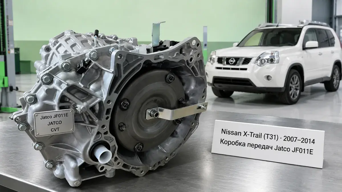 Ремонт КПП Nissan Nissan X-Trail (T31) | VIP АКПП Ремонт коробки передач Nissan Nissan X-Trail (T31) (2007–2014) в Санкт-Петербурге — Jatco JF011E / 6MT, диагностика бесплатно, гарантия 12 месяцев
